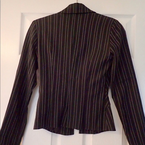 Rampage Striped Black & White Blazer for Juniors - Picture 4 of 4